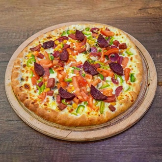 Sucuklu Pizza (Küçük) görseli