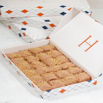 Fındıklı Sütlü Çikolatalı Süt Baklava (24 Dilim) görseli