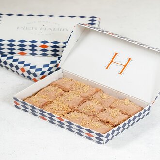 Fındıklı Sütlü Çikolatalı Süt Baklava (12 Dilim) görseli