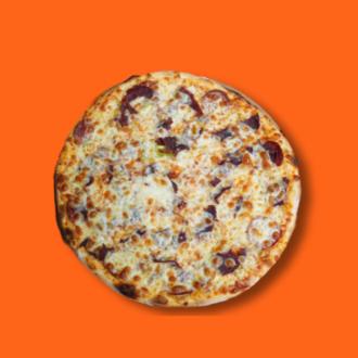 Pastırmalı Pizza (Büyük Boy) görseli