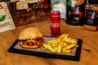 Pitta Bbq Tavuklu Sandviç Menü görseli