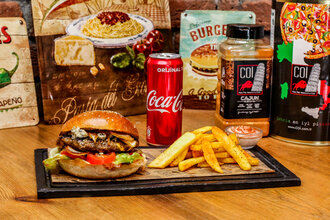 Coi Oldschool Burger Menü görseli