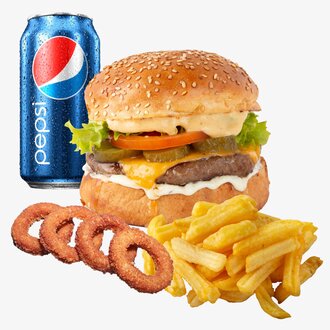 Avantajlı Classic Cheese Burger Menü görseli