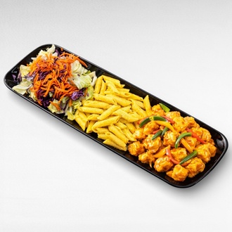 Cheddar Soslu Tavuk görseli