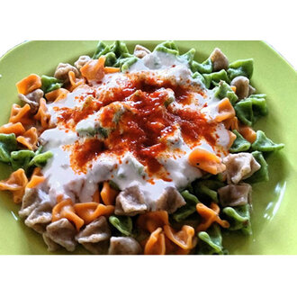 Karışık Şölen Mantı (200 Gr.) görseli