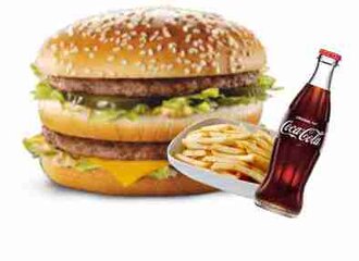 Double Steak Burger Menü görseli