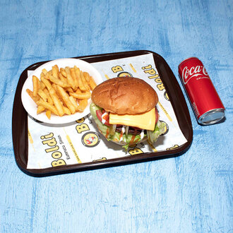 Cheeseburger Menü görseli
