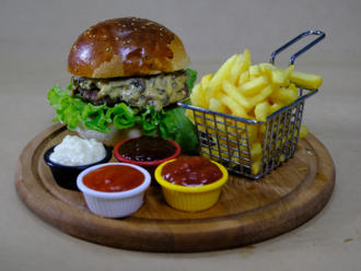 Mushroom Burger görseli