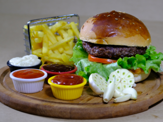 Garlic Gurme Burger görseli