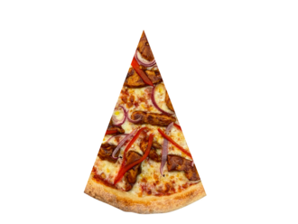 Bbq Tavuklu Pizza (Dilim) görseli