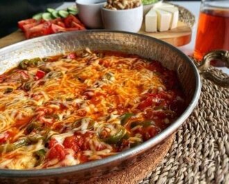 Kaşarlı Menemen görseli