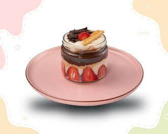 Çilekli & Çikolatalı Magnolia görseli