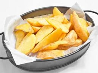 Fırınlanmış Elma Dilim Patates (Orta Boy) görseli