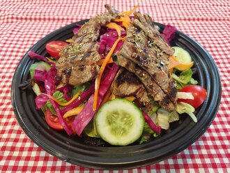 Izgara Et Salata görseli