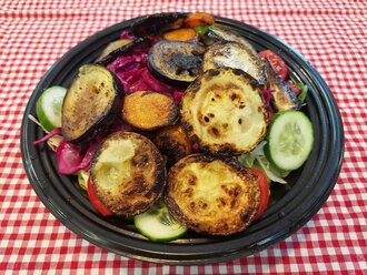 Izgara Sebze Salata görseli
