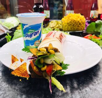 Doritoslu Çiğ Köfte Mega Dürüm Menü görseli