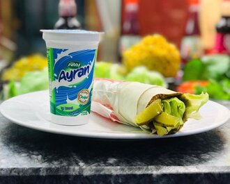 3'Lü Çiğ Köfte Dürüm Menü görseli