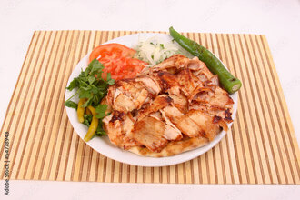 Pilav Üstü Tavuk Döner görseli