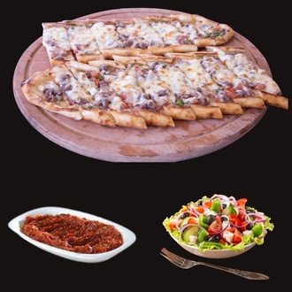Kuşbaşılı Kaşarlı Pide görseli