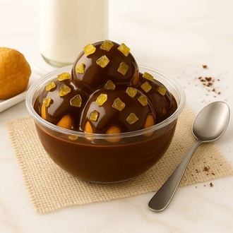 Krokanlı Profiterol (250 Gr.) görseli