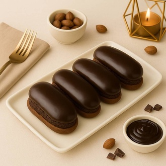 Kakao Kremalı Küçük Ekler (750 Gr.) görseli