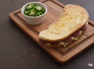 Sucuklu Kaşarlı Tost görseli