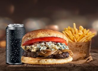 Roquefort Burger Menü görseli