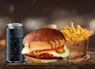 Sucuk Burger Menü görseli