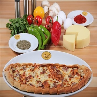 Sucuklu Kaşarlı Pide görseli