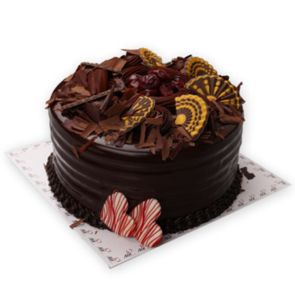 Çikolatalı Vişneli Pasta (6 Kişilik) görseli