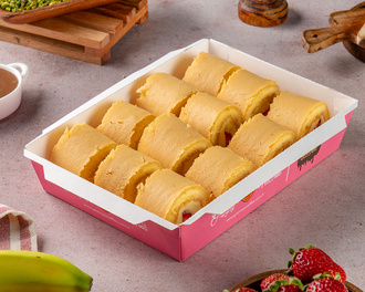 Mini Muzlu Rulo Pasta (12 Adet) görseli