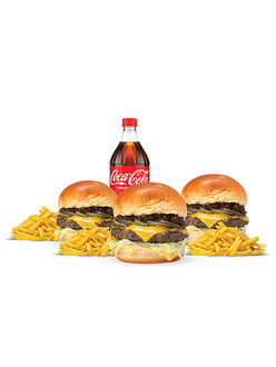 3'Lü Joker Cheese Burger Menü görseli
