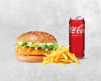 Chicken Burger Menü görseli