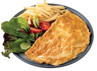 Keçi Peynirli Omlet görseli