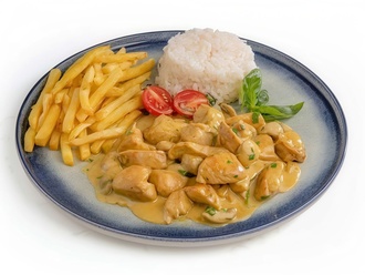 Köri Soslu Tavuk görseli