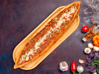 Kuşbaşılı Kaşarlı Pide (Açık) görseli