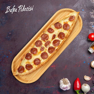 Sucuklu Kaşarlı Pide (Açık) görseli
