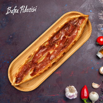 Pastırma Kaşarlı Pide (Açık) görseli