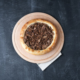 Kavurmalı Pide (Yuvarlak) görseli