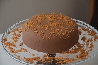 Brüksel Kurabiyeli Dondurmalı Pasta (6-8 Kişilik) görseli