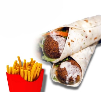 Falafel Dürüm Menü görseli