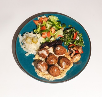 Falafel Tabağı (Glütensiz - Vegan) görseli