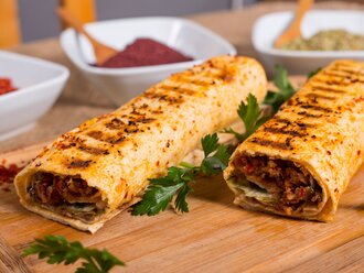 Mantarlı Kaşarlı Adana Dürüm görseli