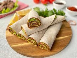 Doritoslu Çiğ Köfte Dürüm Menü (100 Gr Dürüm+küçük Ayran) görseli