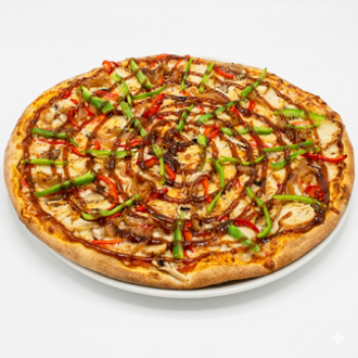 Bbq Soslu Tavuk Pizza (32 Cm.) görseli