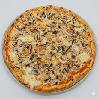 Mantarlı Pizza (Büyük Boy) görseli