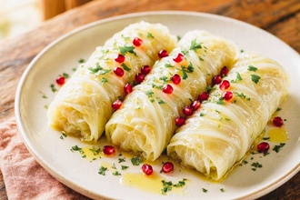 Spesiyal Zeytinyağlı Beyaz Lahana Sarma (400 Gr.) görseli
