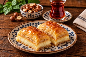 Laz Böreği Tatlısı (2 Dilim) görseli