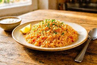 Domatesli Pilav (250 Gr.) (Glütensiz-vegan) görseli
