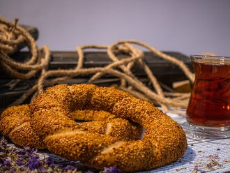Ekşi Mayalı Tam Buğday Simit (5 Adet) görseli